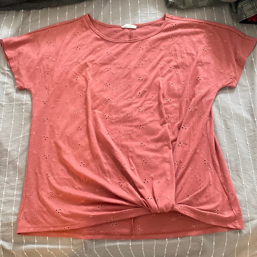 Red blouse from Maurice’s